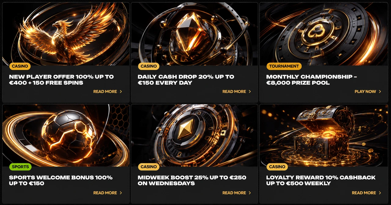 Promotions et bonus du Spinsy Casino